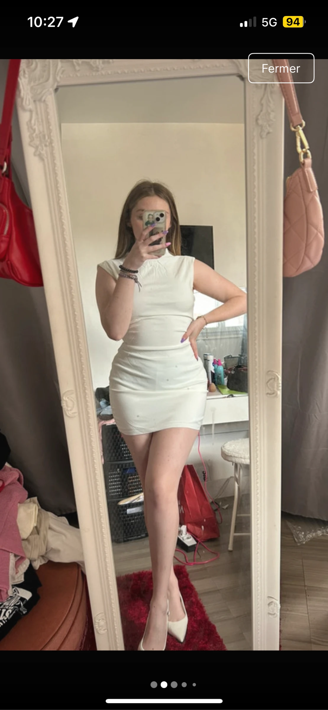 Robe classe stretch 